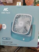 ⚡ AMC-102 Rechargeable Desktop Circulating Fan (3000mAh Battery) - Image 7