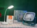 Emergency Study Combo Rechargeable Fan +  Study Lamp (For Students) - Image 3