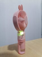 Mini Cute Portable Fan – Rechargeable Small Hand Fan for Summer Cooling - Image 3