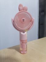 Mini Cute Portable Fan – Rechargeable Small Hand Fan for Summer Cooling