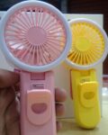Rechargeable Mini Beauty Portable Fan+Light
