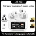 (White) A9 AirPods Pro Touch Screen ANC/ENC TWS Wireless Earbuds - Image 2
