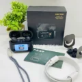 (Black) A9 AirPods Pro Touch Screen ANC/ENC TWS Wireless Earbuds - Image 2